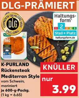 Kaufland K-PURLAND Rückensteak Mediterran Style Angebot