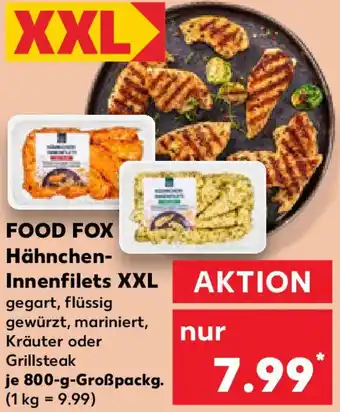 Kaufland FOOD FOX Hähnchen Innenfilets XXL Angebot
