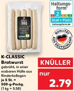 Kaufland K-CLASSIC Bratwurst Angebot