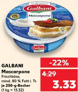 Kaufland GALBANI Mascarpone Angebot