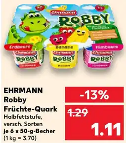 Kaufland EHRMANN Robby Früchte-Quark Angebot