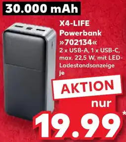 Kaufland X4-LIFE Powerbank 702134 Angebot