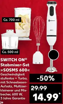 Kaufland SWITCH ON Stabmixer-Set SOSMS 600 Angebot