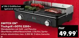 Kaufland SWITCH ON Tischgrill SOTG 2200 Angebot