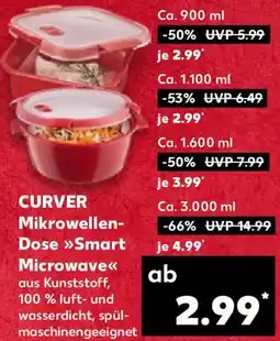 Kaufland CURVER Mikrowellen Dose Smart Microwave Angebot