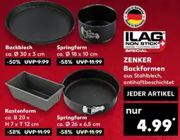 Kaufland ZENKER Backformen Angebot