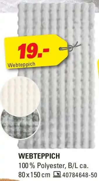 Höffner Webteppich Angebot