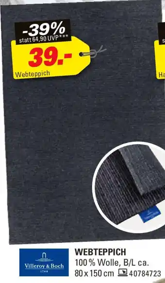 Höffner Villeroy & Boch Webteppich Angebot