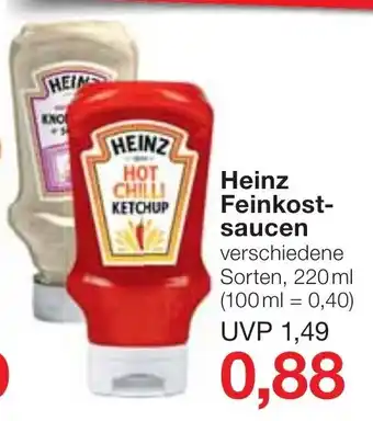 Jawoll Heinz Feinkostsaucen 220ml Angebot