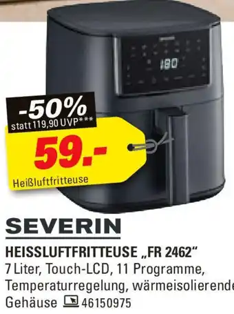 Höffner SEVERIN Heißluftfritteuse ,,FR 2462" Angebot
