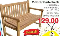 Wiglo Wunderland 2-Sitzer Gartenbank Angebot