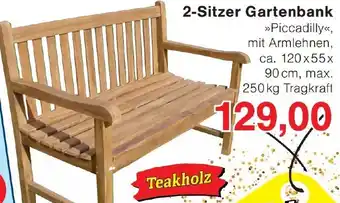 Wiglo Wunderland 2-Sitzer Gartenbank Angebot