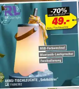 Höffner RL Akku-Tischleuchte Angebot
