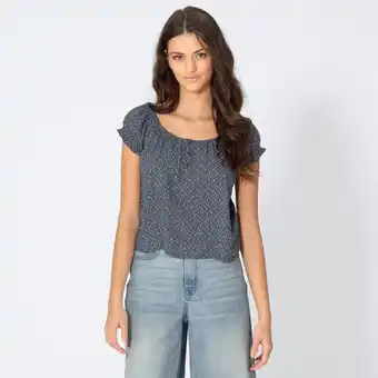 NKD Damen-Bluse mit Millefleur-Muster Angebot