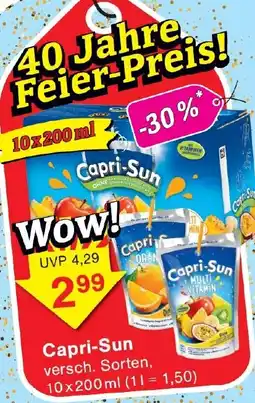 Wiglo Wunderland Capri-Sun Angebot