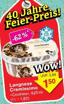 Wiglo Wunderland Langnese Cremissimo Angebot