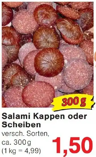 Wiglo Wunderland Salami Kappen oder Scheiben Angebot