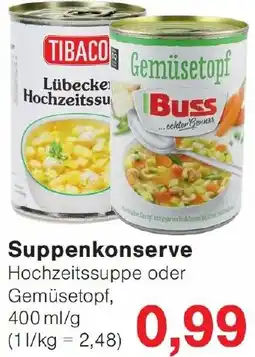 Wiglo Wunderland Suppenkonserve Angebot