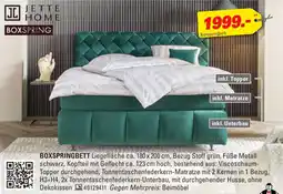 Höffner JETTE HOME Boxspringbett Angebot