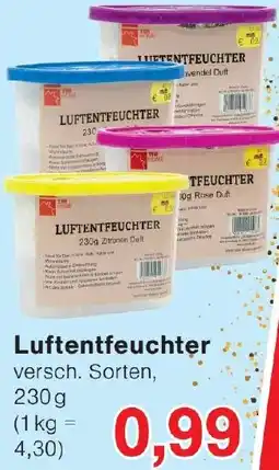 Wiglo Wunderland Luftentfeuchter Angebot