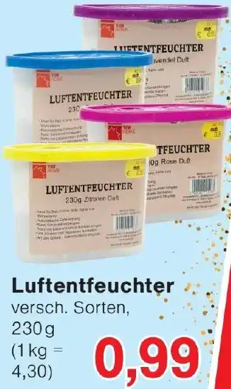 Wiglo Wunderland Luftentfeuchter Angebot