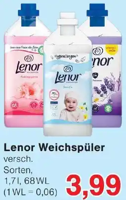 Wiglo Wunderland Lenor Weichspüler Angebot