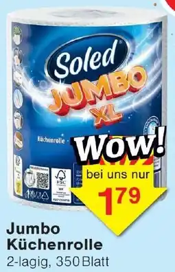 Wiglo Wunderland Soled Jumbo Küchenrolle Angebot