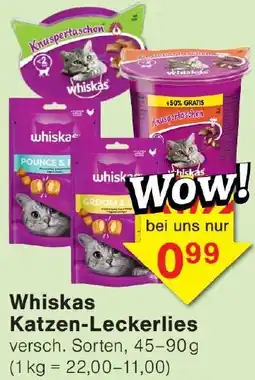 Wiglo Wunderland Whiskas Katzen-Leckerlies Angebot