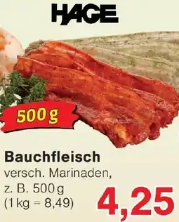 Wiglo Wunderland HAGE Bauchfleisch Angebot
