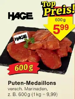 Wiglo Wunderland HAGE Puten-Medaillons Angebot
