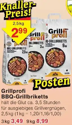 Wiglo Wunderland Grillprofi BBQ-Grillbriketts Angebot