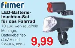 Wiglo Wunderland Filmer LED-Batterieleuchten-Set für das Fahrrad Angebot