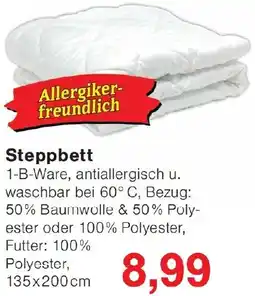 Wiglo Wunderland Steppbett Angebot