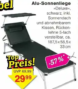 Wiglo Wunderland Alu-Sonnenliege Angebot