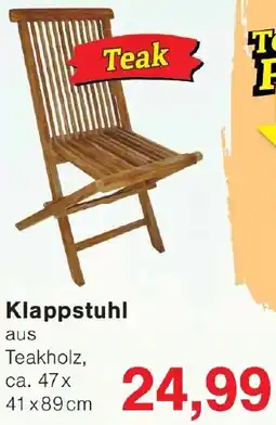 Wiglo Wunderland Klappstuhl Angebot