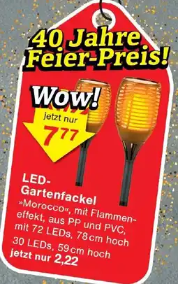 Wiglo Wunderland LED Gartenfackel Angebot