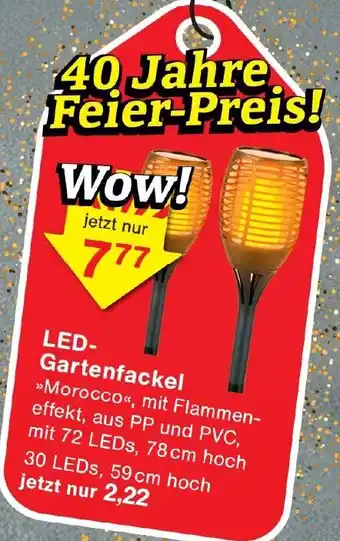 Wiglo Wunderland LED Gartenfackel Angebot