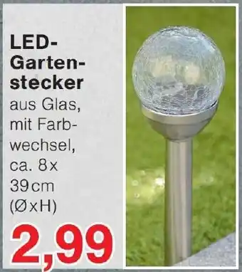 Wiglo Wunderland LED-Gartenstecker Angebot