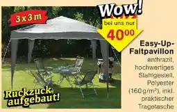 Wiglo Wunderland Easy-Up Faltpavillon Angebot
