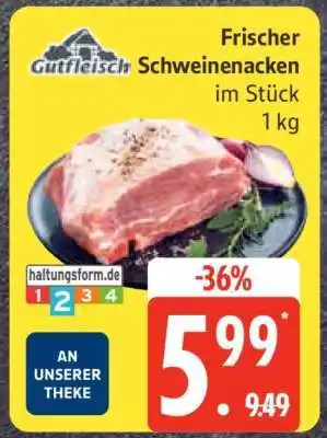Edeka Frischer Schweinenacken Angebot