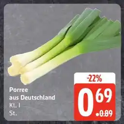 Edeka Porree aus Deutschland Angebot