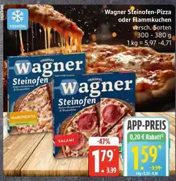 Edeka Wagner Steinofen Pizza oder Flammkuchen Angebot