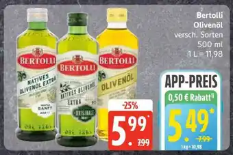 Edeka BERTOLLI Olivenöl Angebot