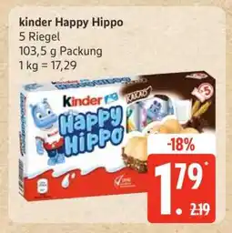Edeka kinder Happy Hippo Angebot
