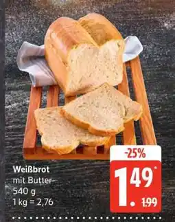 Edeka Weißbrot mit Butter Angebot