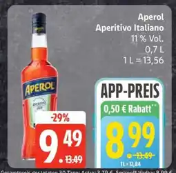 Edeka Aperol Aperitivo italiano Angebot