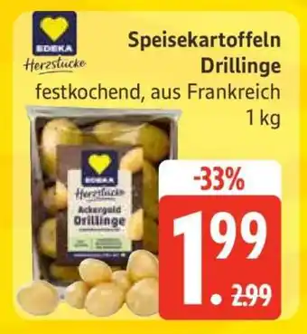 Edeka Speisekartoffeln „Drillinge“ Angebot