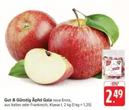 Edeka Gut & Günstig Äpfel Gala Angebot