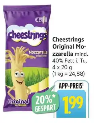 Edeka Cheestrings Original Mozzarella Angebot