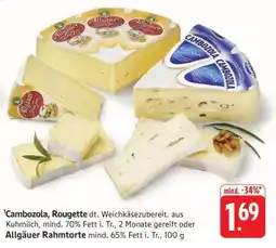 Edeka Cambozola, Rougette Angebot